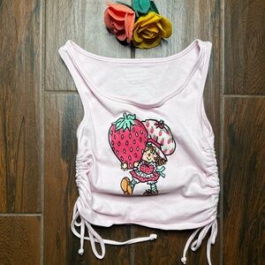 Pink Strawberry Shortcake Tank Top